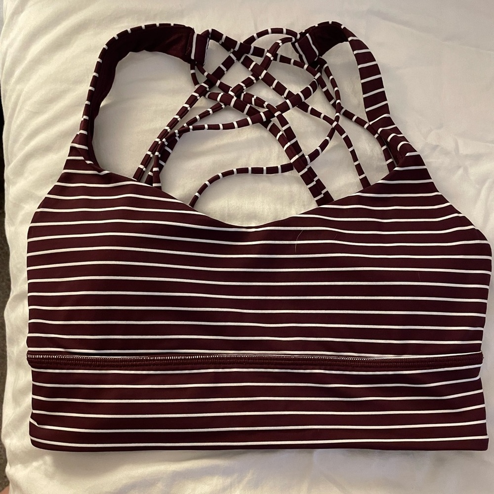 Strappy lululemon bra